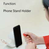 Maxbell Cartoon Creative Dwelling Mini Night Light Touch Switch Bedside Lamp White