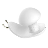 Maxbell Cartoon Creative Dwelling Mini Night Light Touch Switch Bedside Lamp White