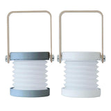 Maxbell Innovative LED Foldable Wooden Lantern Shape DeskLamp USB Rechargeable Gray