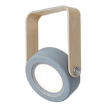 Maxbell Innovative LED Foldable Wooden Lantern Shape DeskLamp USB Rechargeable Gray