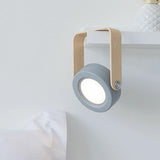 Maxbell Innovative LED Foldable Wooden Lantern Shape DeskLamp USB Rechargeable Gray