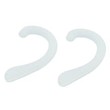 Mouth Mask Soft Silicone Ear Protector Hook Earbud Gel Earloop Cover White