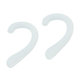 Mouth Mask Soft Silicone Ear Protector Hook Earbud Gel Earloop Cover White