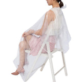 Set of 400 Waterproof Disposable Hair Cutting Cape Gown Hair Cut Capes