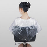 Set of 400 Waterproof Disposable Hair Cutting Cape Gown Hair Cut Capes