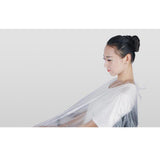 Set of 400 Waterproof Disposable Hair Cutting Cape Gown Hair Cut Capes