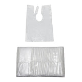 Set of 400 Waterproof Disposable Hair Cutting Cape Gown Hair Cut Capes