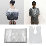 Set of 400 Waterproof Disposable Hair Cutting Cape Gown Hair Cut Capes