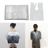 Set of 400 Waterproof Disposable Hair Cutting Cape Gown Hair Cut Capes