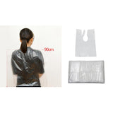 Set of 400 Waterproof Disposable Hair Cutting Cape Gown Hair Cut Capes