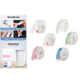 Maxbell 2 Pieces Thermal Label Printer Price Tag Address Sticker Paper Roll