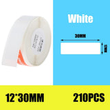 Maxbell 2 Pieces Thermal Label Printer Price Tag Address Sticker Paper Roll