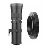 420-800mm f/8.3-16 Manual Telephoto Lens Multi-coating For Sony AE alpha