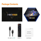HK1 R2 RK3566 Quad Core 1000M 2.4G 5G Dual Band Media Player 4+32G US Plug