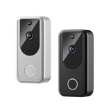 2xSmart Video Doorbell Wireless Intercom Two Way Audio Cloud Storage Silver