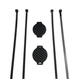 Maxbell 2 Pieces Secure Protective Cover Bicycle for  Bike Mount Holder