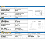 Wireless Baby Monitor Two Way Talkback Dog Pets Camera Indoor Portable