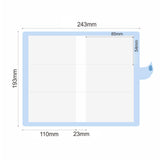 Maxbell 2 Pieces Photocard Holder Book Album 240 Slots Instant Camera Picture ID