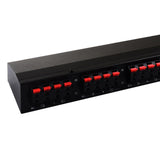 Maxbell 2 in 8 Out Power Amplifier Selector Switch 300W Speaker for Home Theater