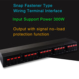 Maxbell 2 in 8 Out Power Amplifier Selector Switch 300W Speaker for Home Theater