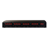 Maxbell 1 in 8 Out Power Amplifier Selector Loudspeaker 8-Channel for Stereo Audio