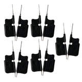Maxbell Sdk08 Micro IC Clamp Chip Foot Clip Testing Clamp for Electronic Testing Black