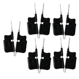 Maxbell Sdk08 Micro IC Clamp Chip Foot Clip Testing Clamp for Electronic Testing Black