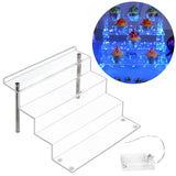 Maxbell 4 Tier Cupcake Riser Display Shelf Large Collection for Figures Birthday