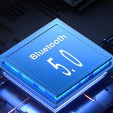 Maxbell Car Bluetooth 5.0 Receiver Noise Cancelling Music Streaming Spring Cable