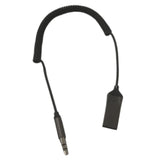 Maxbell Car Bluetooth 5.0 Receiver Noise Cancelling Music Streaming Spring Cable