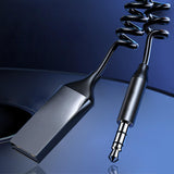 Maxbell Car Bluetooth 5.0 Receiver Noise Cancelling Music Streaming Spring Cable