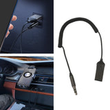 Maxbell Car Bluetooth 5.0 Receiver Noise Cancelling Music Streaming Spring Cable