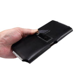 Maxbell Universal PU Cell Phone Belt Pouch Waist Bag Ourdoor Black 5.8 6.1 Inch