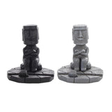 Maxbell Maxbell Easter Island Statue Mobile Phone Holder for Fish Tank Desk Home Office Grey