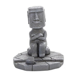 Maxbell Maxbell Easter Island Statue Mobile Phone Holder for Fish Tank Desk Home Office Grey