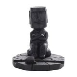 Maxbell Maxbell Easter Island Statue Mobile Phone Holder for Fish Tank Desk Home Office Black