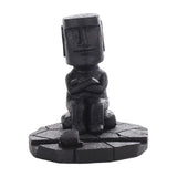 Maxbell Maxbell Easter Island Statue Mobile Phone Holder for Fish Tank Desk Home Office Black