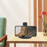 Maxbell Maxbell Easter Island Statue Mobile Phone Holder for Fish Tank Desk Home Office Black
