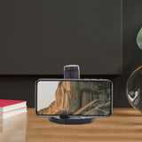 Maxbell Maxbell Easter Island Statue Mobile Phone Holder for Fish Tank Desk Home Office Black