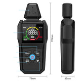 Maxbell Multifunctional EMF Tester Nuclear Radiations Digital LCD for Living Area