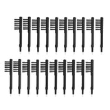 Maxbell 20Pcs Hearing Aid Cleaning Brushes Earphones Cleaning Brushes Cleaning Tools Six Hole Brush