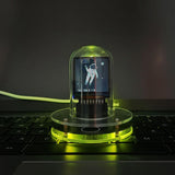 Maxbell Maxbell Nixie Tube Clock Alarm Clock RGB Digital Clock for Rooms and Desks Kid Adult Basic Function