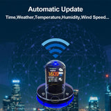 Maxbell Maxbell Nixie Tube Clock Alarm Clock RGB Digital Clock for Rooms and Desks Kid Adult Basic Function