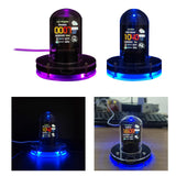Maxbell Maxbell Nixie Tube Clock Alarm Clock RGB Digital Clock for Rooms and Desks Kid Adult Basic Function
