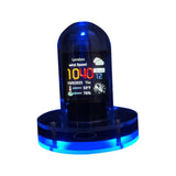 Maxbell Maxbell Nixie Tube Clock Alarm Clock RGB Digital Clock for Rooms and Desks Kid Adult Bitcoin Price