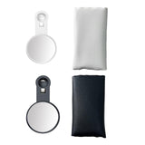 Maxbell Maxbell Phone Reflection Clip Compact Selfie Device Portable Selfie Reflector Mirror Black