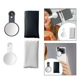 Maxbell Maxbell Phone Reflection Clip Compact Selfie Device Portable Selfie Reflector Mirror Black