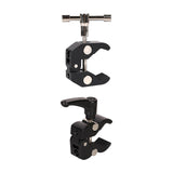 Maxbell Maxbell Camera Clamp Mount Universal Arm Clamp for DSLR Camera Desk Rods Fence 97mm