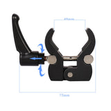 Maxbell Maxbell Camera Clamp Mount Universal Arm Clamp for DSLR Camera Desk Rods Fence 75mm
