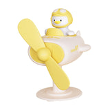 Maxbell Maxbell Astronaut Duck Portable Fan Funny Compact Small Table Fan for Indoor Outdoor Yellow